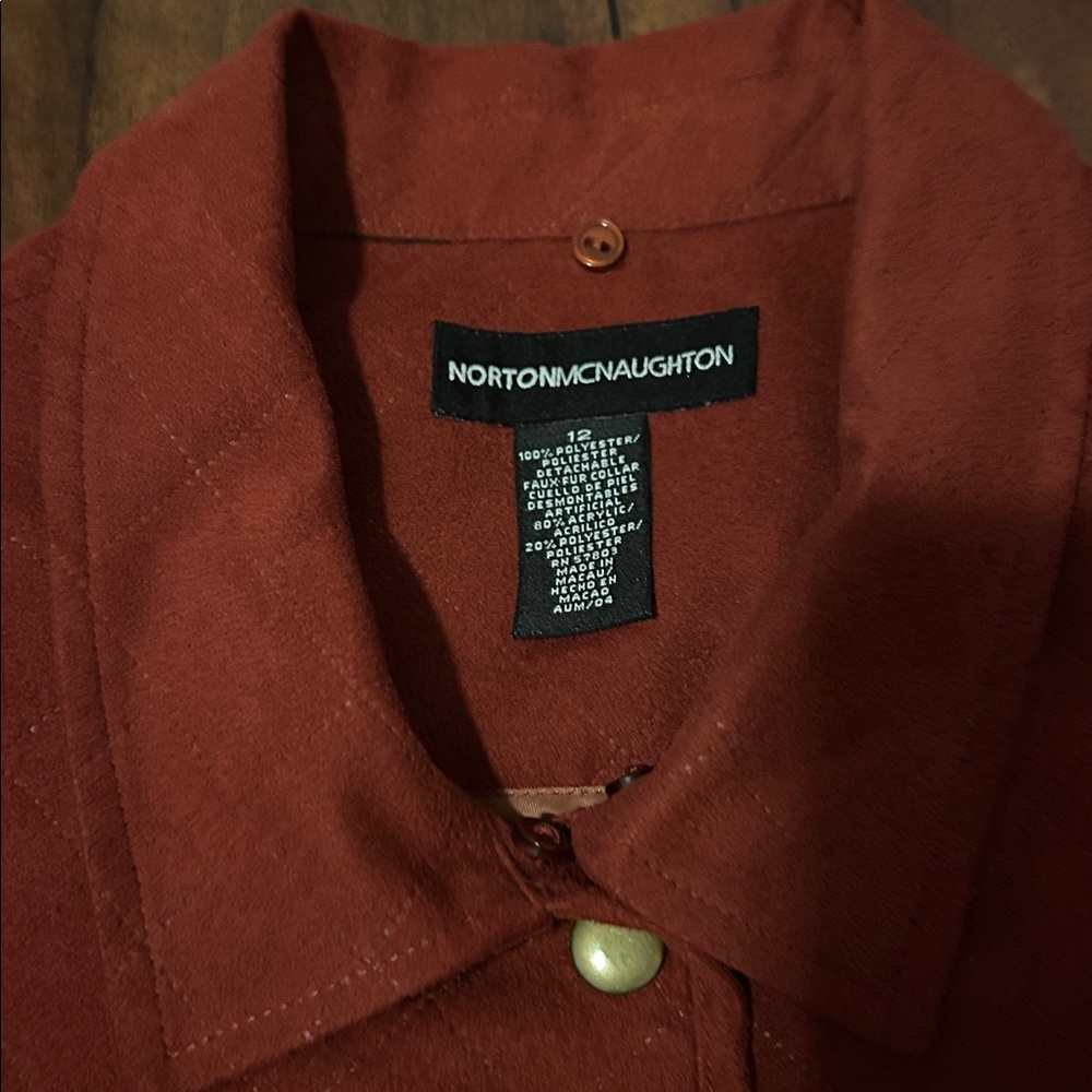 Women's Rust Jacket - Picture 3 of 6